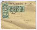 Timbre MALTE Pour Paris 1925 - Malta (...-1964)
