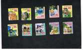 NUOVA ZELANDA (NEW ZEALAND) - SG 2064.2073 - 1997 POSTAL BOX (COMPLET SET OF 10)   - USED° - Used Stamps