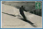 SPORT  D´HIVER - SKI -- Dans Les Alpes  - Le Ski - Un Christiania - Sports D'hiver