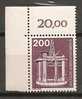Eckrand Oben Links Industrie Und Technik Postfrisch - Unused Stamps