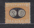SS6070 - REGNO 1890 , SEGNATASSE IL N. 18  *  MINT - Portomarken