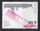 Denmark 2010 BRAND NEW  6.50 Kr Danish Navy 500 Year Anniversary Artillery Ship Niels Juel 1 ANNULLERET Cancel SCARCE !! - Oblitérés