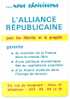 ALLIANCE REPUBLICAINE . 1967 - Petit Format : 1961-70