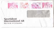 GOOD SWEDEN Postal Cover To ESTONIA 2002 - Good Stamped: Comics - Lettres & Documents