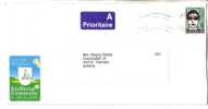 GOOD DENMARK Postal Cover To ESTONIA 2003 - Good Stamped: Swimmer - Lettres & Documents