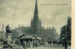 ROYAUME-UNI - BIRMINGHAM - CPA - Birmingham, Bull Ring & St. Mary's Church - Birmingham