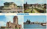 ANGLETERRE LIVERPOOL Cp Multivues - Liverpool