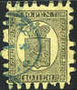 Finland #8 Used 10p Black/Yellow From 1870 - Gebruikt