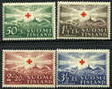 Finland B35-38 Mint Hinged Red Cross Semi-Postal Set From 1939 - Neufs