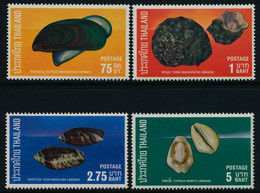 Thailand 1975 MiNr. 768 - 771 Marine Life, Shells  4v MNH** 25,00 € - Coneshells