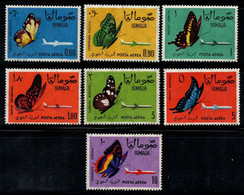 Somalia 1961 MiNr. 24 - 30  Insects Butterflies 7v MNH**  34,00 € - Somalië (1960-...)