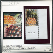 Polynesien Franz. - Polynésie Francaise - 955-956 (956 Mit Datum) - ** Mnh Neuf Postfris - Früchte - Ananas - Unused Stamps