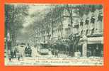 Dpt   06   Nice   "  Avenue De La Gare  "  Tramway - Carte Precurseur - Transport Ferroviaire - Gare