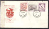 VER676 - CECOSLOVACCHIA , Gottwaldov  15/9/1953 . Sport - FDC