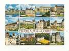 Cp, Pays De La Loire, Merveilles Du Val De Loire, Ses Châteaux,Multi-Vues - Pays De La Loire