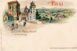 64 PAU - Le Château Henri IV Et Ses Environs - Publicité "Souvenir Des Biscuits Georges" - Pau