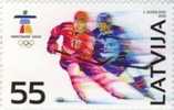 Vancouver 2010 LATVIA ICE HOCKEY OLIMPIC STAMP MNH - Hiver 2010: Vancouver