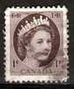 N° 267 O Y&T 1954 Elizabeth II - Used Stamps