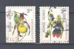 Norway 1992 Mi. 1088-89    3.30 Kr Orchideen Orchids - Oblitérés