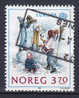 Norway 1989 Mi. 1019    3.70 Kr Europa CEPT : Kinderspiele Schneemannbauen - Oblitérés