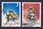 Norway 1988 Mi. 1007-08     2.90 Kr Weihnachten Christmas Jul Noel Navidad - Gebraucht