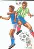 HONGRIE CARTE MAXIMUM NUM.YVERT 3032 SPORT FOOTBALL MEXICO 86 - Cartoline Maximum