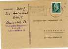 Carte-lettre De Halle  Pour Dresde 1962 - Brieven En Documenten