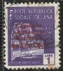 REPUBBLICA SOCIALE CLN MACCAGNO COMITATO DI LIBERAZIONE NAZIONALE 1945 LIRE 1 LIRA USATO USED OBLITERE' - Centraal Comité Van Het Nationaal Verzet (CLN)