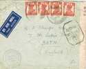 1539. Carta  PBRAMBUR (india) 1945 A Inglaterra- ZENSUR. Censored - 1936-47 King George VI