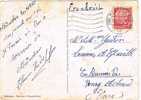 3320. Postal MUNCHEN (alemania Federal) 1956.  Catedral De Munich. Rathaus - Storia Postale
