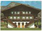 Pension Sunnestübli Lenk BO Altes Simmentalerhaus Erbaut 1460 Ansichtskarte 1979 - Lenk Im Simmental