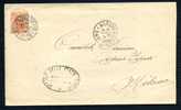 ITALIA  12-09-1897 Cover Of Letter From Borghetto Lodigiano To Milano Franked With Sassone Cat. N° 61 Very Fine - Gebraucht