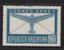 Q699.-.ARGENTINA .-. 1945 .-. MI#: 520  - MNH  AIR STAMP .-. PLANE AND LETTER.-. - Ongebruikt