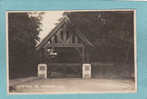 OLD  WHITTINGTON  -  Lytch  Gate   -   1920  - CARTE PHOTO  -  ( Timbre Enlevé ) - Derbyshire