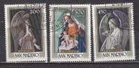 Y8886 - SAN MARINO Ss N°1109/11 - SAINT-MARIN Yv N°1063/65 - Used Stamps