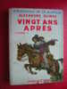 LIVRE-BIBLIOTHEQUE DE LA JEUNESSE AVEC JACQUETTE-ALEXANDRE DUMAS-VINGT ANS APRES-HACHETTE 1950-6 PHOTOS DU LIVRE - Bibliothèque De La Jeunesse