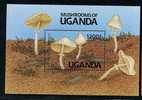 Ouganda ** Bloc N° 132 - Champignons (lot 9) (17 P4) - Ouganda (1962-...)