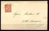 ITALIA  06-01-1886  Letter  To Orto Novarese Sassone Cat. N° T15 Very Fine - Usados