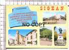 Delcampe - SIGEAN -  Carte Télégramme -  4 Vues  :  La Piscine - L'Eglise Et Le Musée - Le Jardin Public - Sigean