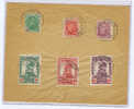 Belgium Red Cross Issues 1914 On Envelop OBP Nrs 126-131 Used. Cancel Date 11-12-1914 - 1914-1915 Cruz Roja