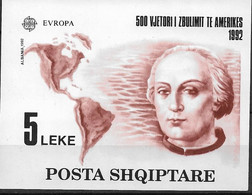 1992 Albaninen  Mi. Bl. 97 ** MNH  Europa - 1992