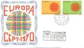 SAN MARINO  1970 EUROPA CEPT FDC - 1970