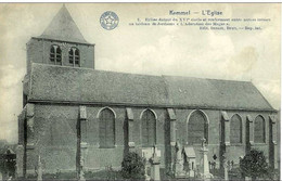 KEMMEL-L'EGLISE-DE KERK-sterstempel-oblitération Relais-cachet à étoiles-marcophilie - Heuvelland