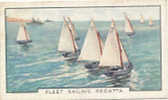 The NAVY  /  Fleet Sailing Regatta / Boat Marine Bateau Vie à Bord Marins Marin / Voilier //  Ref 01/9 - Gallaher