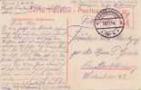 Germany - 1914 - K.D. Feldpoststation Nr. 4 - From Ostende To Germany - 20-11-14 - WO1