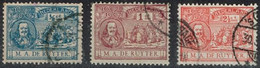 Pays-Bas - Nederland - 1907 - Y&T N° 73 à 75 Oblitérés. Amiral De Ruyter - Gebruikt