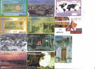 Kuwait-number(12)11 Card-out Side Black-used Card+5 Card Prepiad Free - Koweït