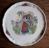 Sarreguemines Obernai- Grand Plat Rond - Ronde Schaal  - Big Platter - AS 789 - Sarreguemines (FRA)