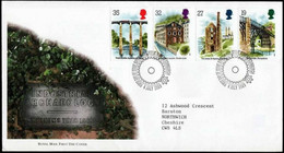 GREAT BRITAIN..1989..Michel # 1206-1209...FDC. - 1981-1990 Em. Décimales