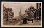 RB 696 -  Early Real Photo Postcard Horse & Cart High Street Oxford Oxfordshire - Oxford